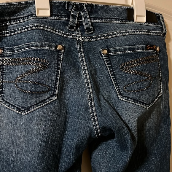 Seven 7 Jeans Rocker Slim Size 8 - Picture 3 of 4